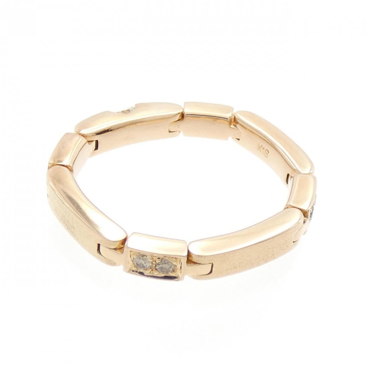 E-NOS Diamond Ring 0.14CT