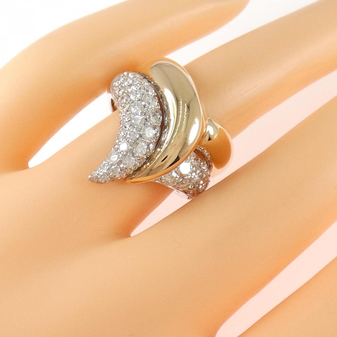 K18WG/K18PG ダイヤモンド リング 1.80CT