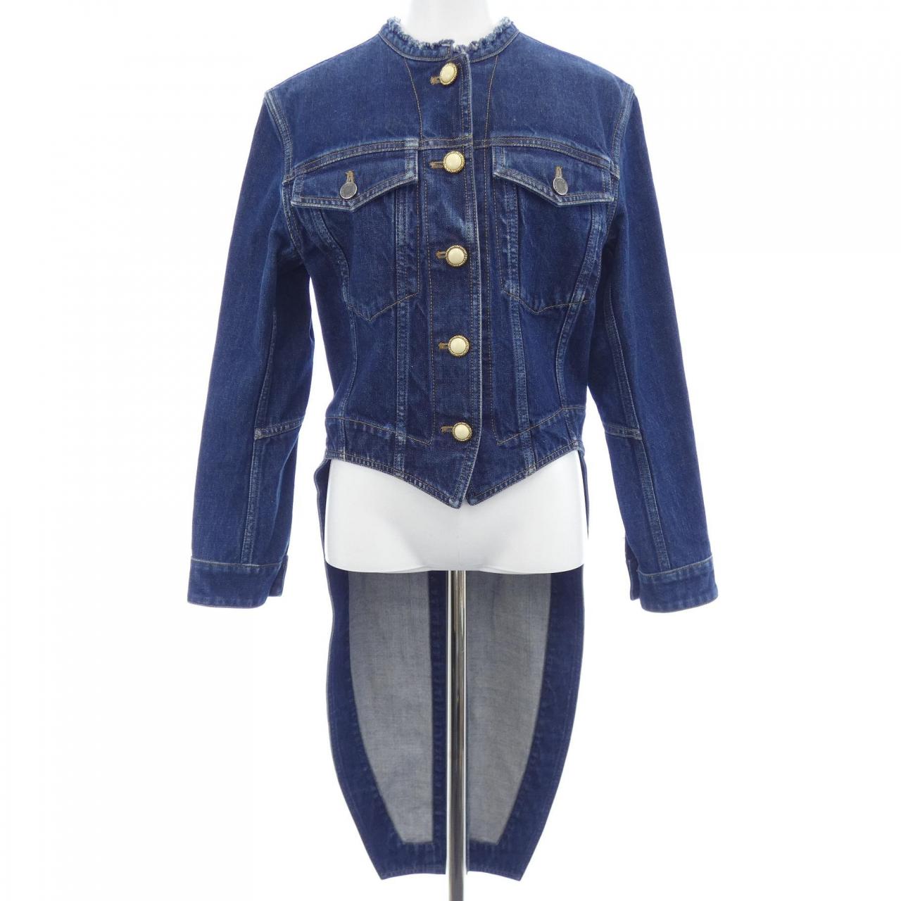 ルイヴィトン LOUIS VUITTON デニムテールコートジャケット FMVE99GM1 デニムジャケット