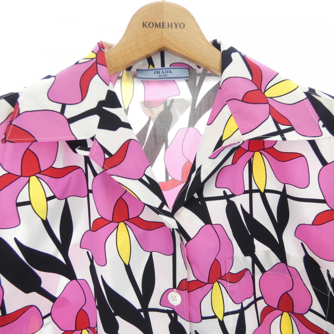 プラダ PRADA P433BZ S182 1XYQ S／Sシャツ