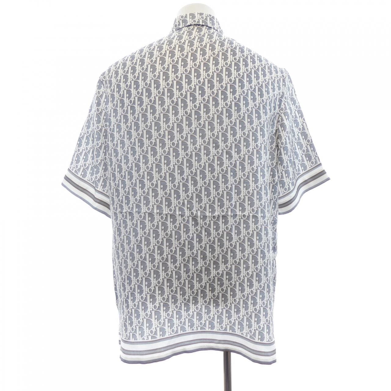 ディオール DIOR ディオールオブリークオーガニックシルクツイル　OBLIQUE 193C545A4751 S／Sシャツ
