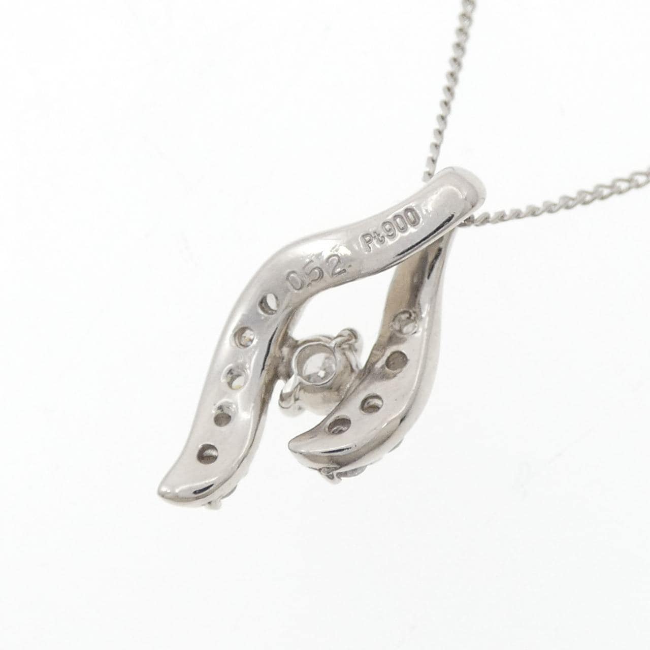 PT900/PT850 ダイヤモンド ネックレス 0.52CT