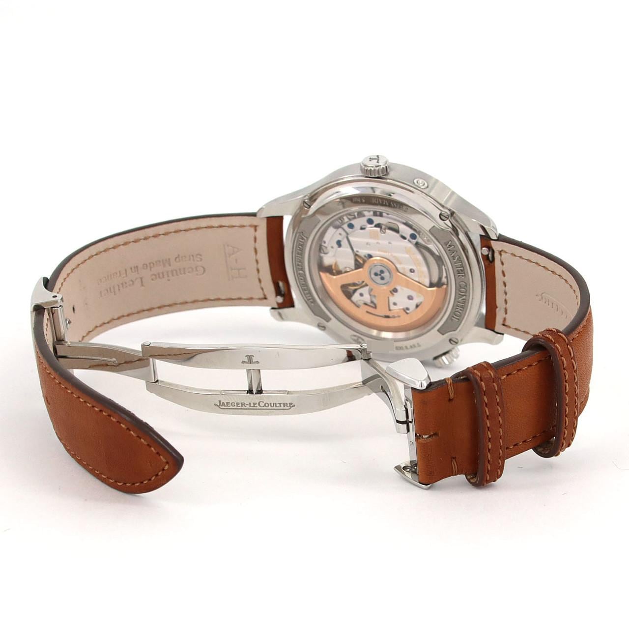 ジャガー･ルクルト マスターコントロールジオグラフィーク 830.8.A9.S/Q4128420 SS 自動巻