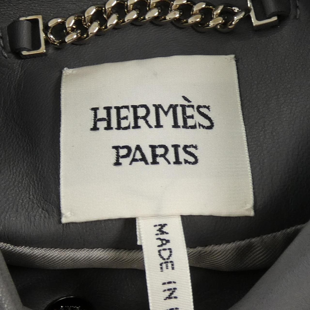 エルメス HERMES *17-7004 レザージャケット