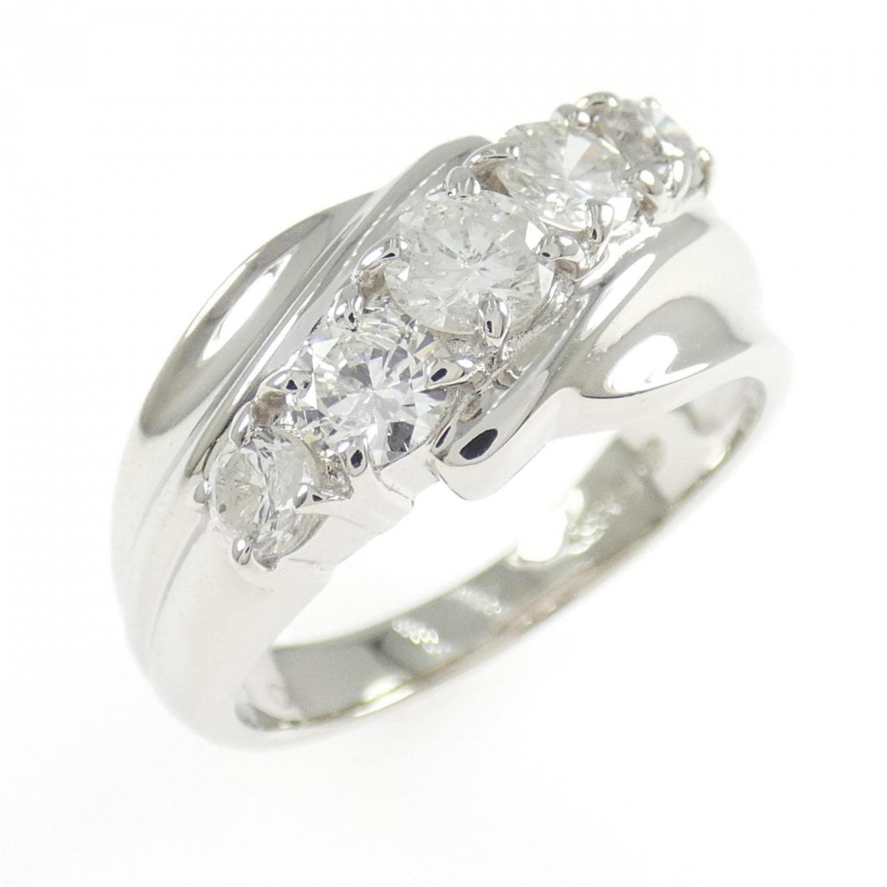 PT900 ダイヤモンド リング 1.01CT