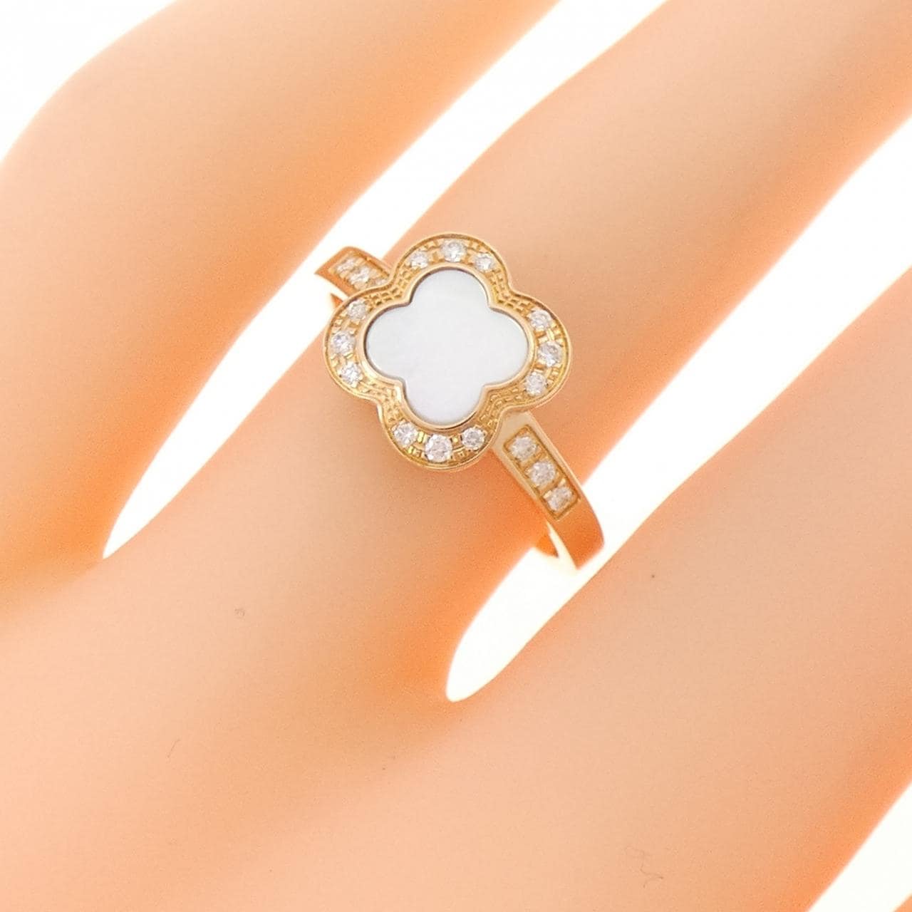 モーブッサン マザーオブパール リング