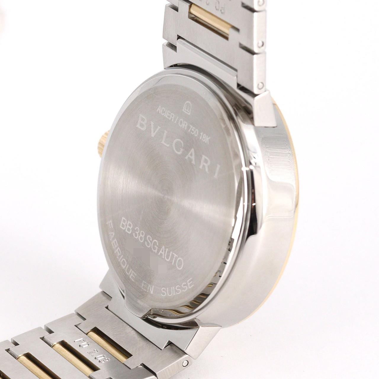 ブルガリ ブルガリブルガリ コンビ BB38SGAUTO SSxYG 自動巻