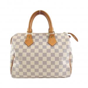 LOUIS VUITTON Damier Azure Speedy 25 公分 N41534 波士頓包