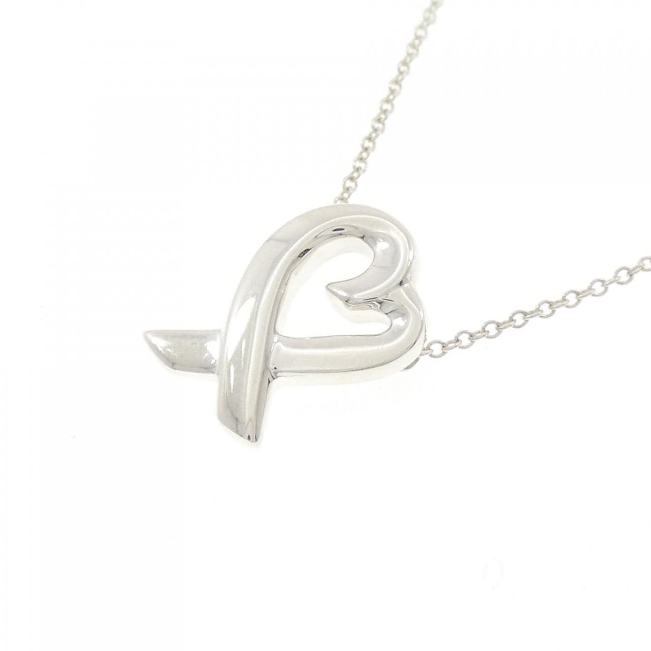 ティファニー ラビングハート スモール ネックレス