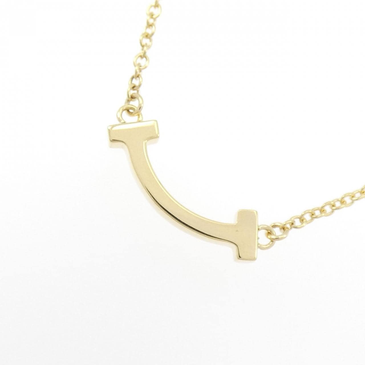 ティファニー Tスマイル ミニ ネックレス