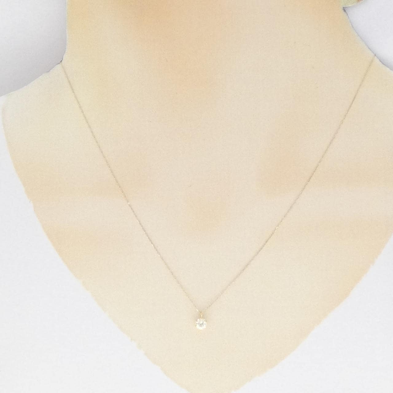 【新品】K18YG ダイヤモンド ネックレス 0.25CT