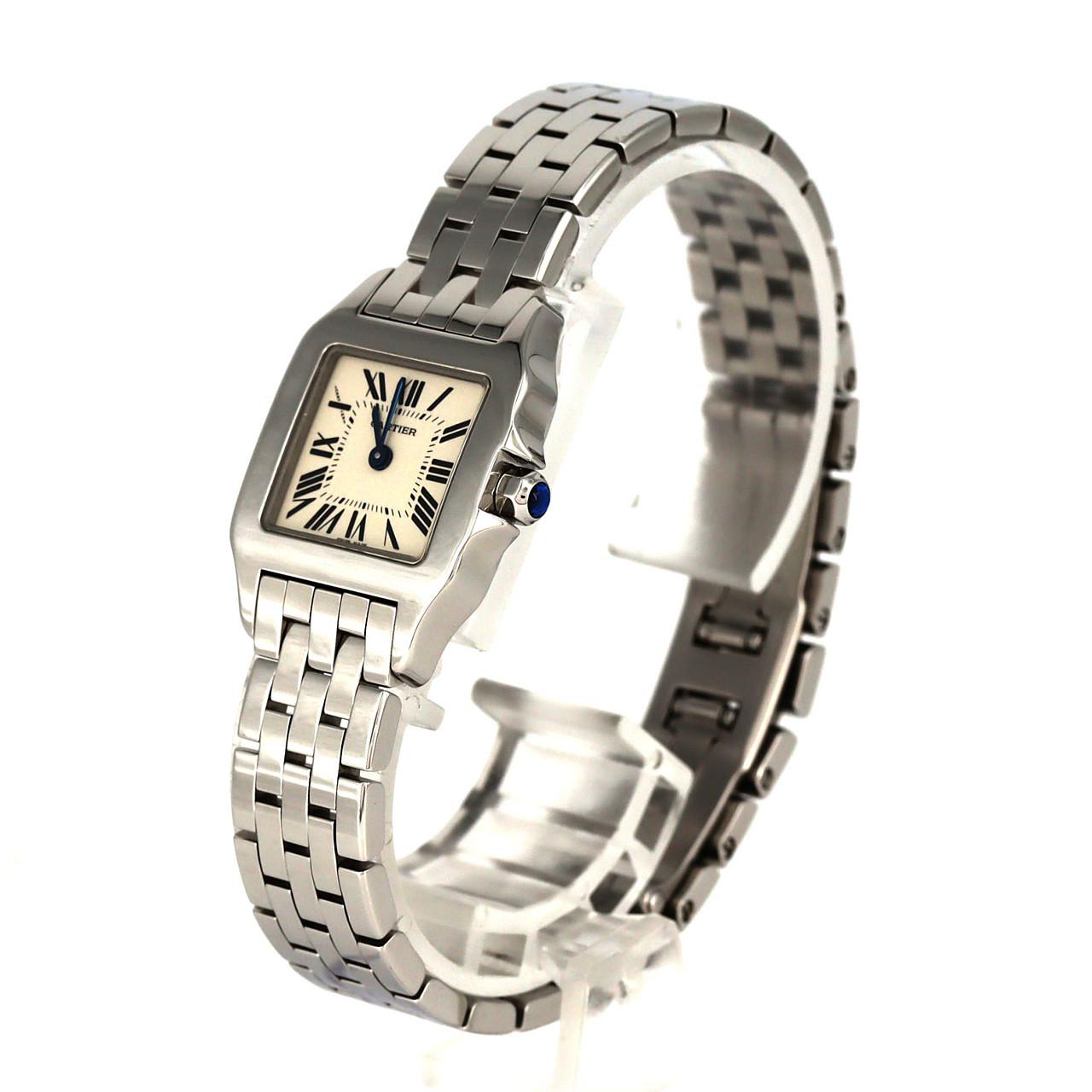 カルティエ サントスドゥモワゼルSM W25064Z5 SS クォーツ