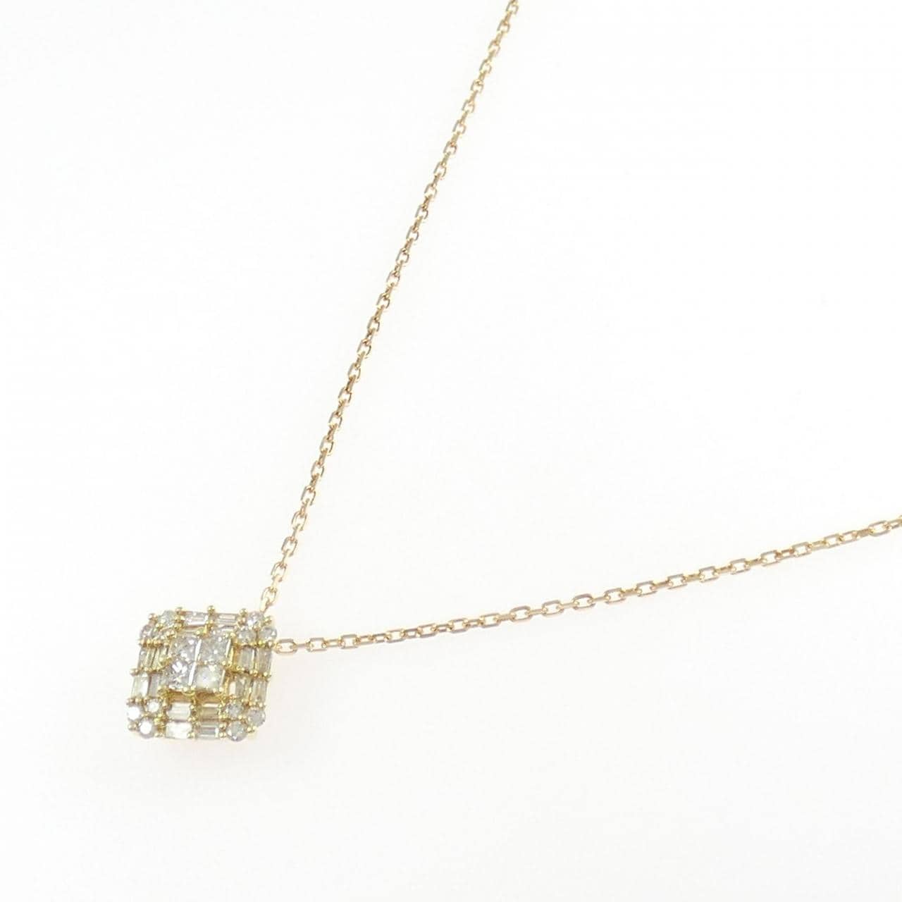 K18YG ダイヤモンド ネックレス 0.50CT