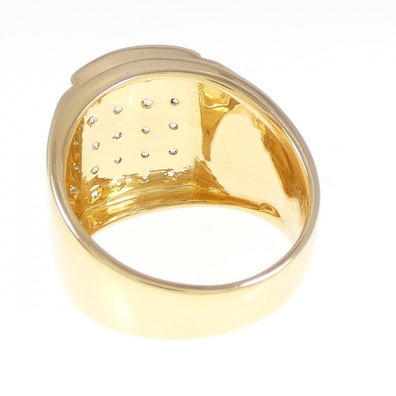 K18YG/K18WG Diamond ring