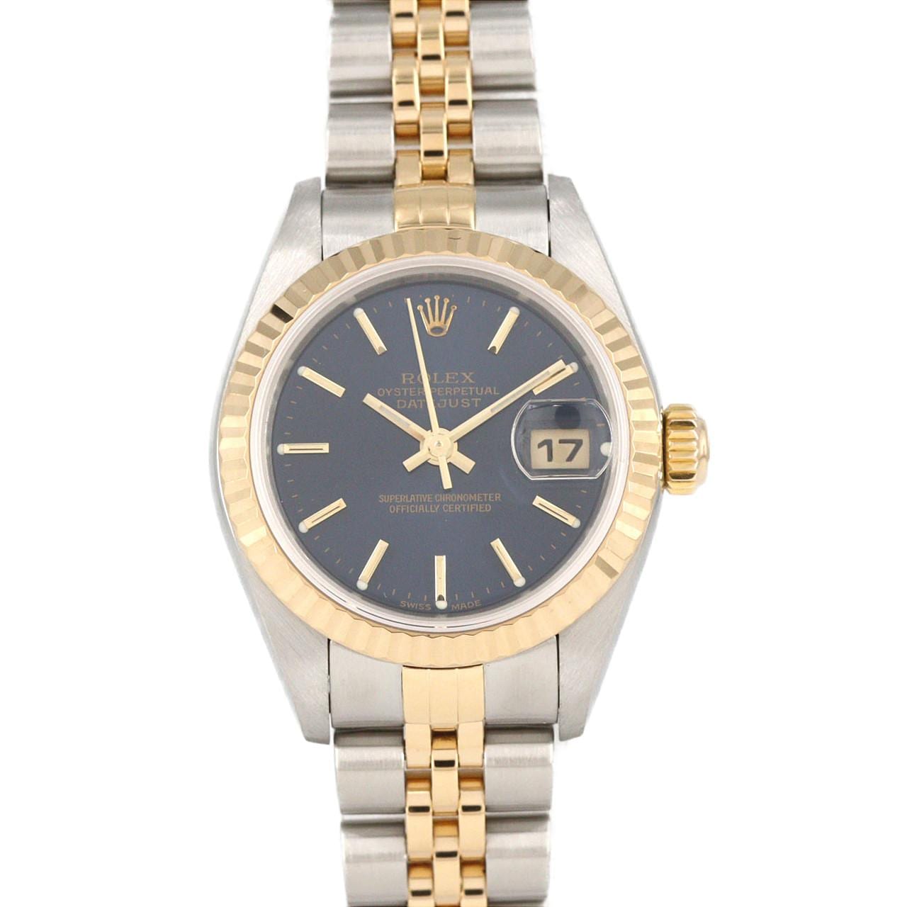 ロレックス デイトジャスト 79173 SSxYG 自動巻 P番