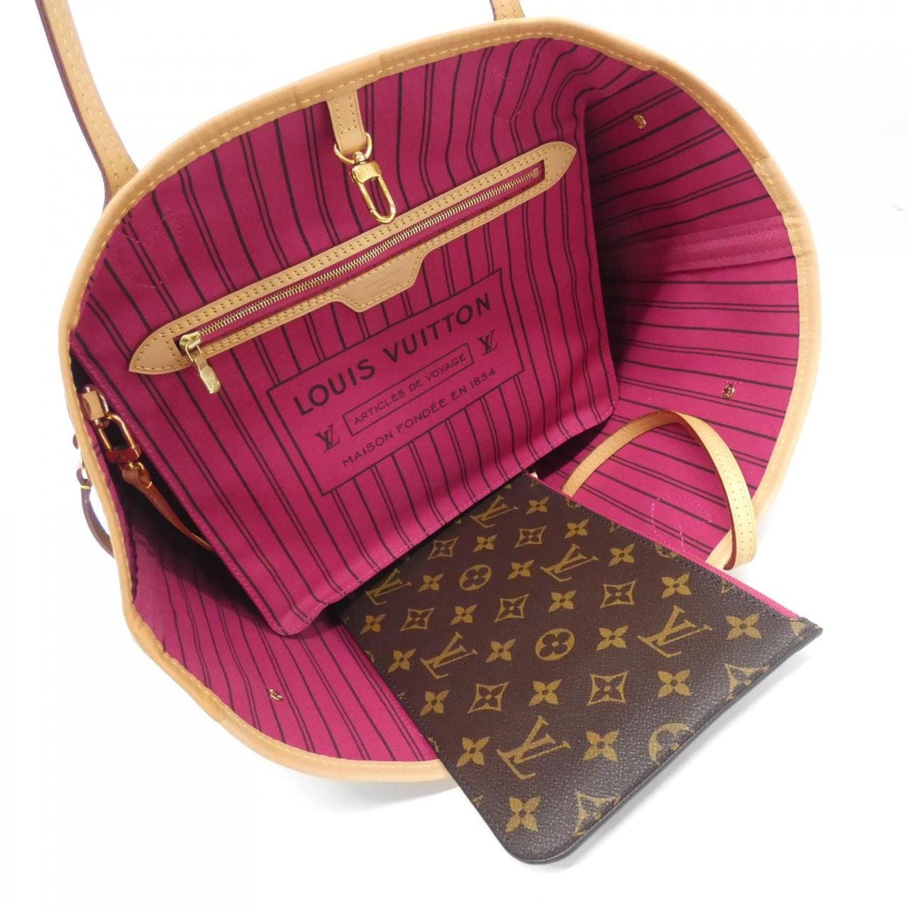 ルイヴィトン モノグラム ネヴァーフル MM M41178 バッグ