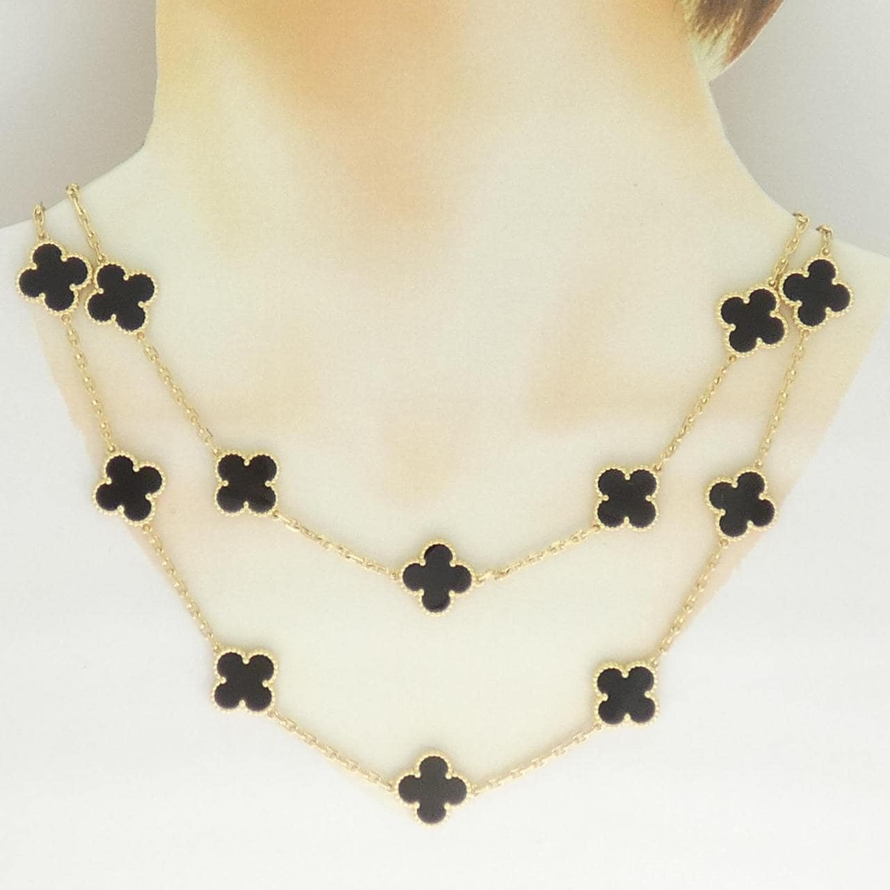 ヴァンクリーフ&アーペル ヴィンテージアルハンブラ 20モチーフ ネックレス