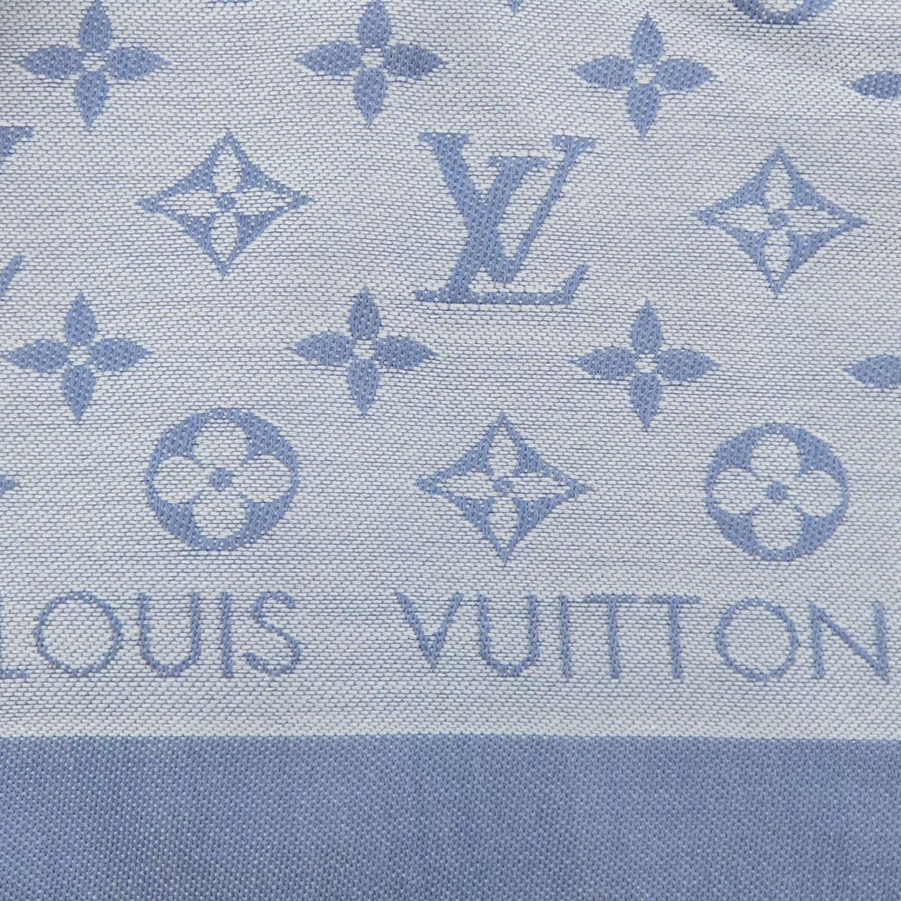 ルイヴィトン LOUIS VUITTON ショール モノグラム デニム M71382 ショール