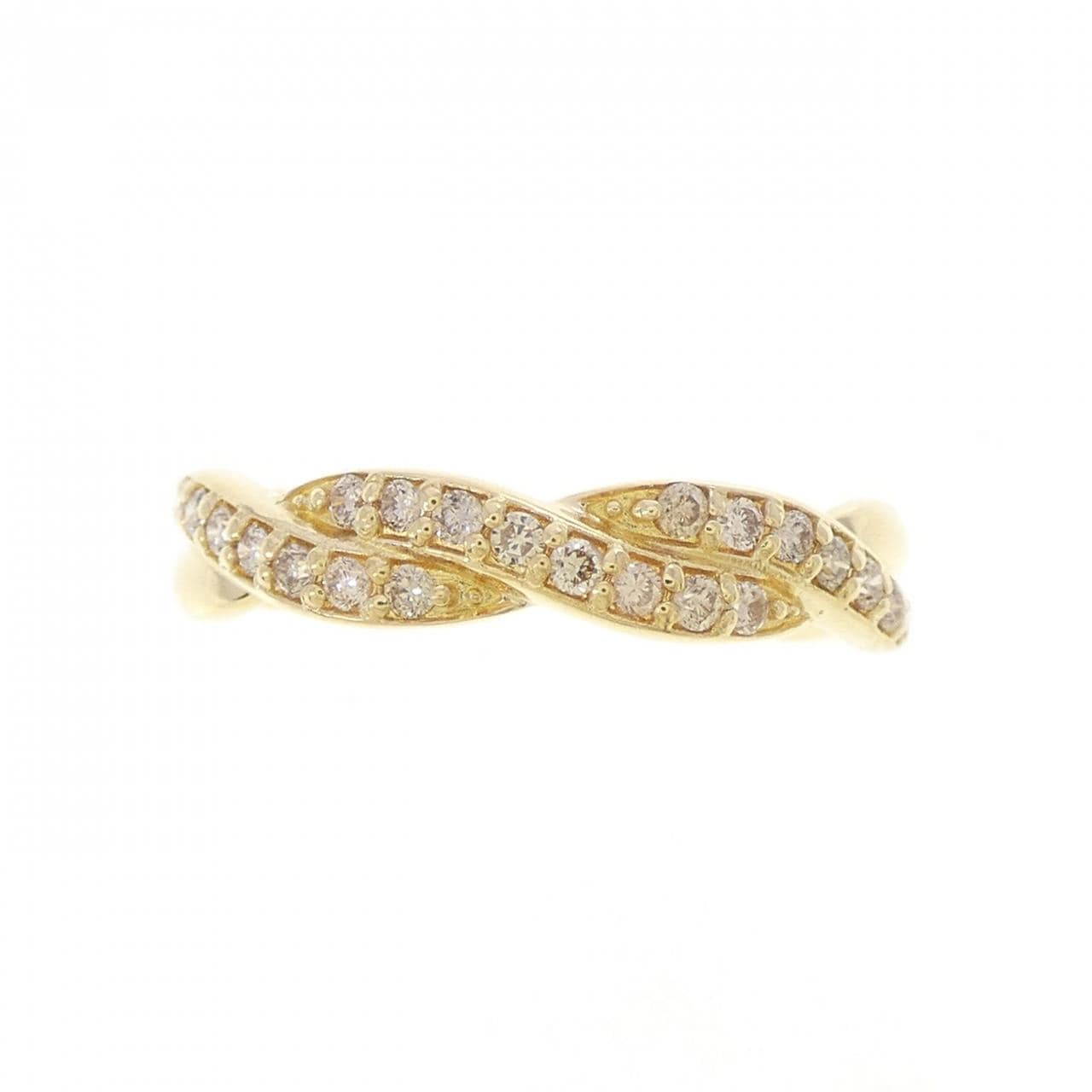 K18YG ダイヤモンド リング 0.20CT