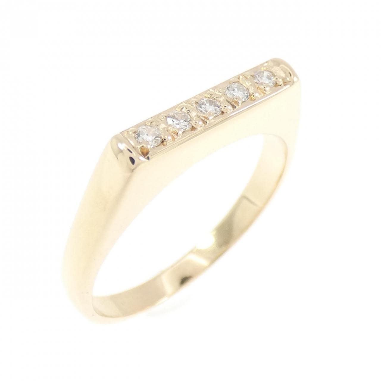 K9YG ダイヤモンド リング 0.07CT