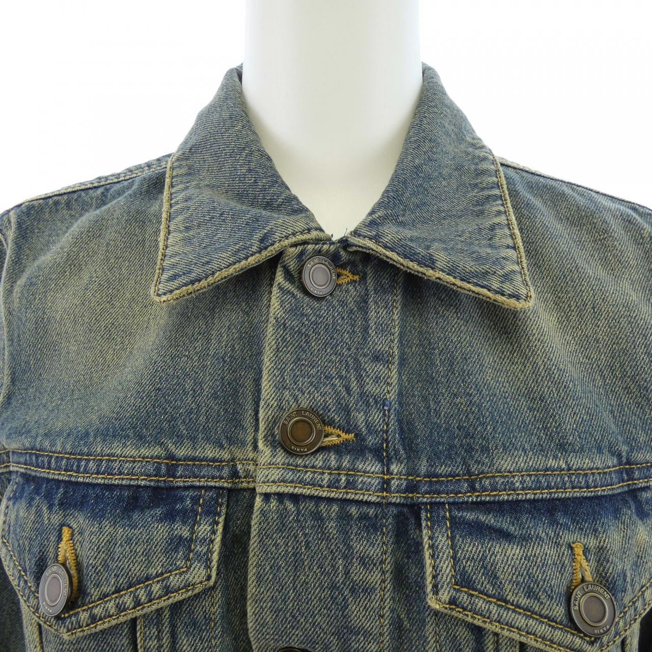 サンローラン SAINT LAURENT 695196 デニムジャケット
