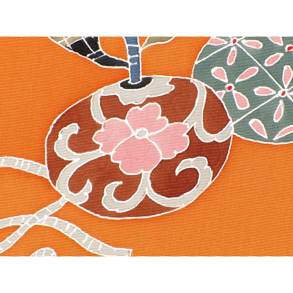 名古屋帯　塩瀬染帯　友禅加工