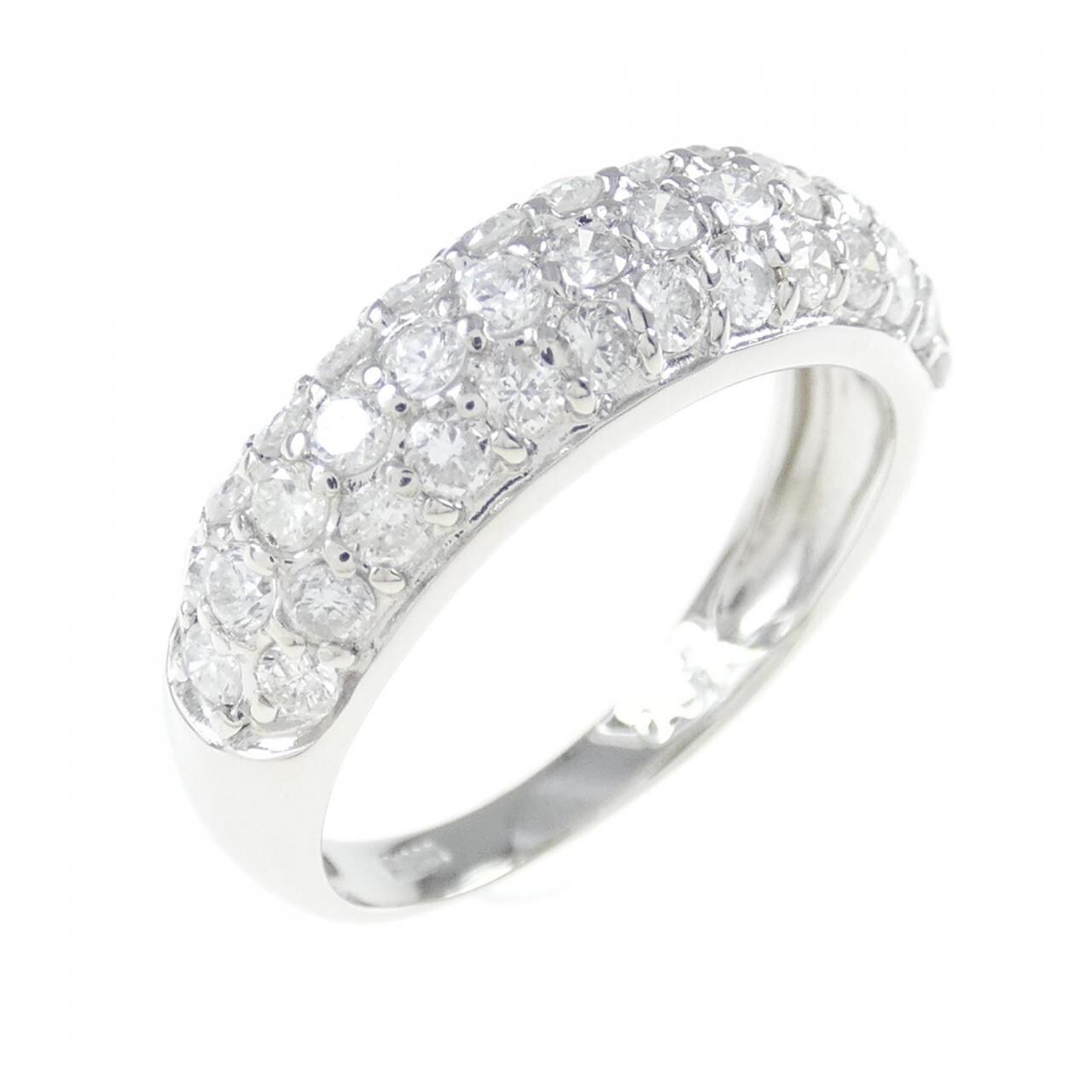 コメ兵｜PT パヴェ ダイヤモンド リング 1.00CT｜ジュエリー｜リング ...