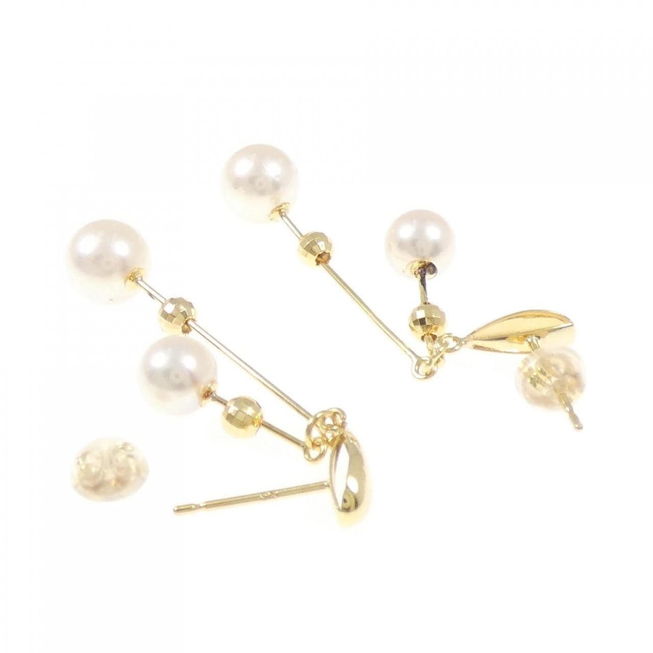 K18YG アコヤパール ピアス