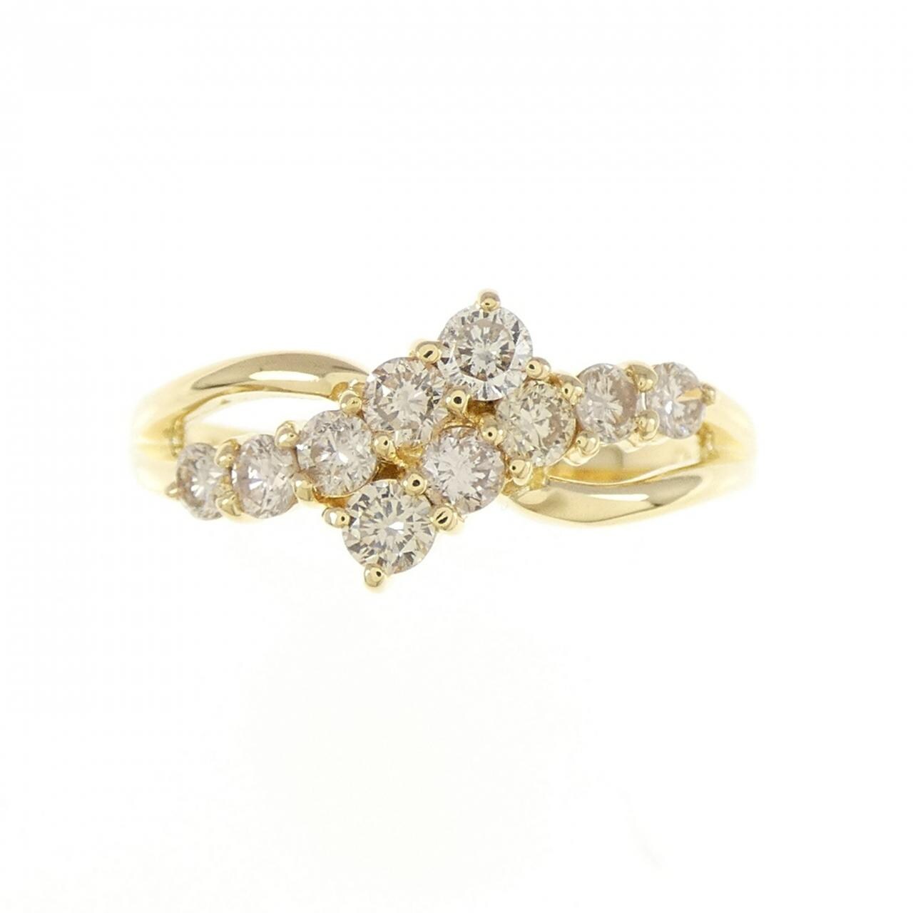 K18YG ダイヤモンド リング 0.50CT