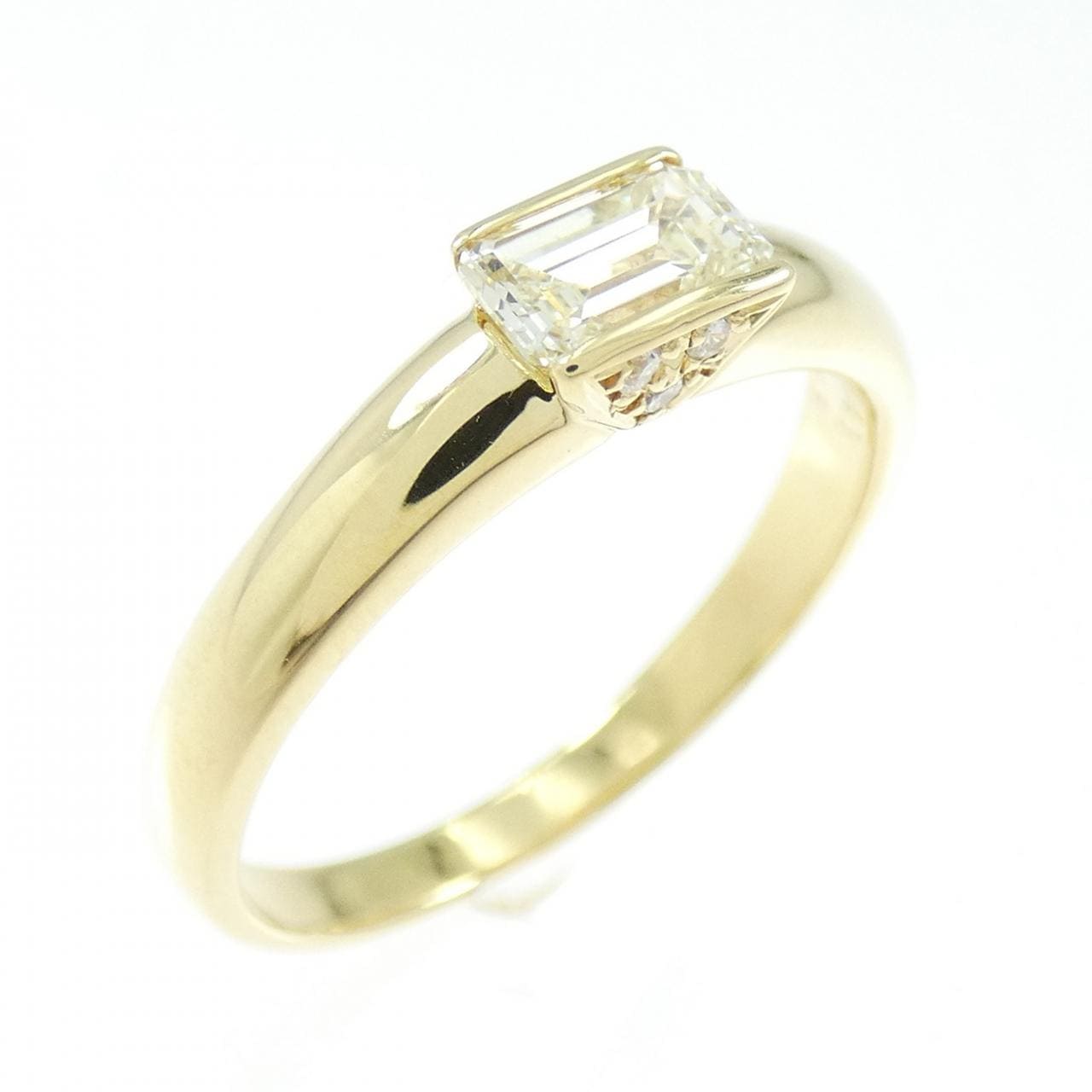 K18YG ダイヤモンド リング 0.43CT