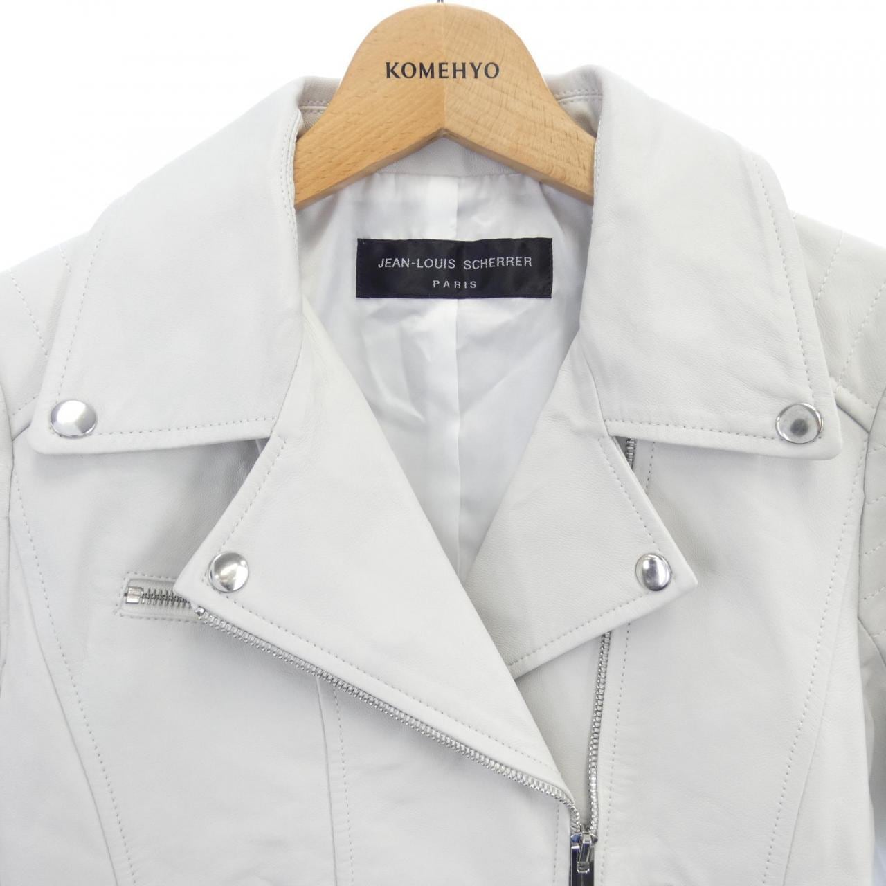 ジャンルイ シェレル JEAN LOUIS SCHERRER レザージャケット