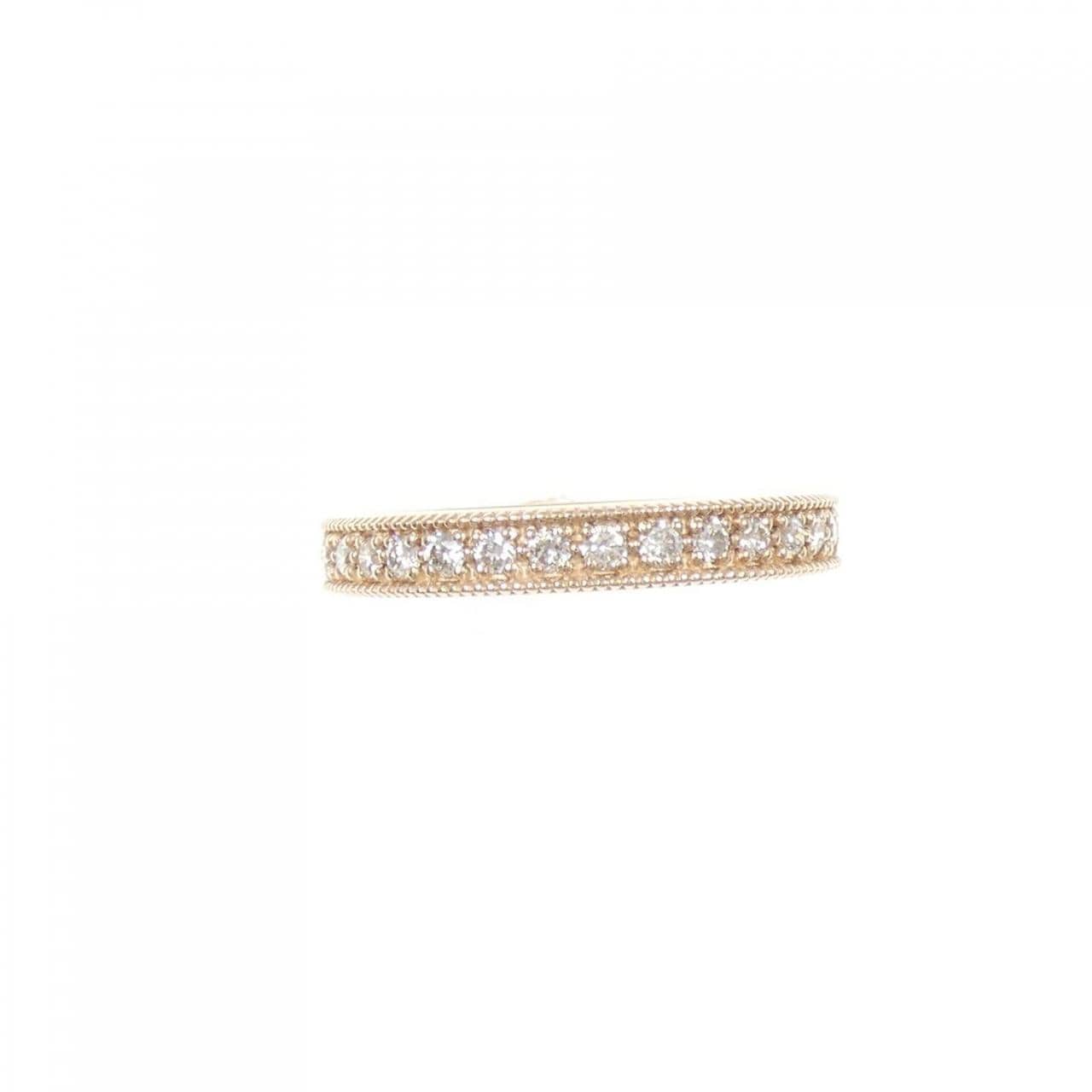 K18PG ダイヤモンド リング 0.35CT