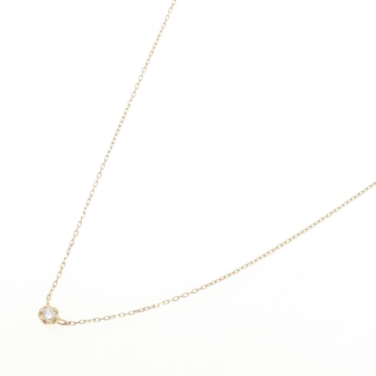 エテ ダイヤモンド ネックレス 0.03CT