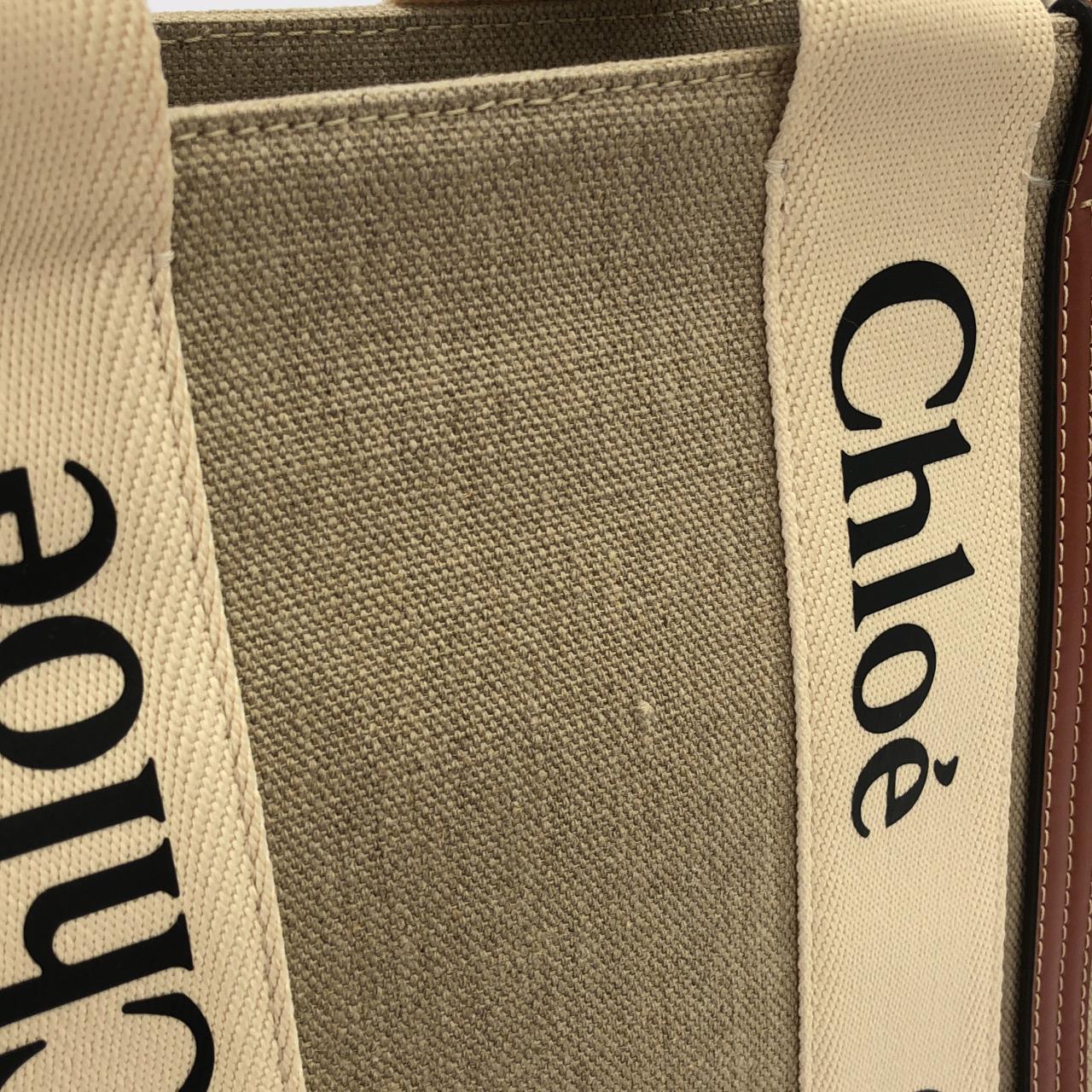 クロエ ウッディー ミディアム トート CHC22AS383 I26 バッグ