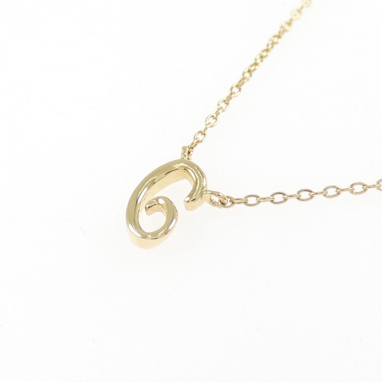 エテ K18YG ネックレス 0.01CT