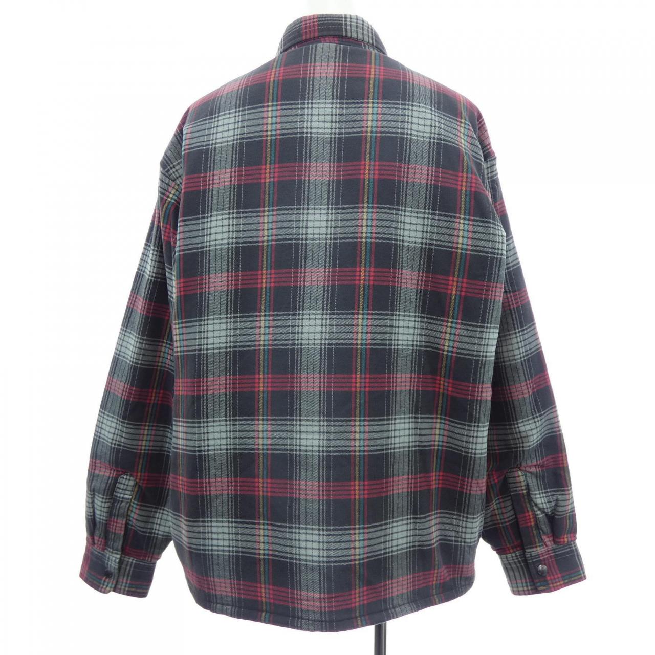 シュプリーム SUPREME Quilted Lined Flannel Sna シャツ