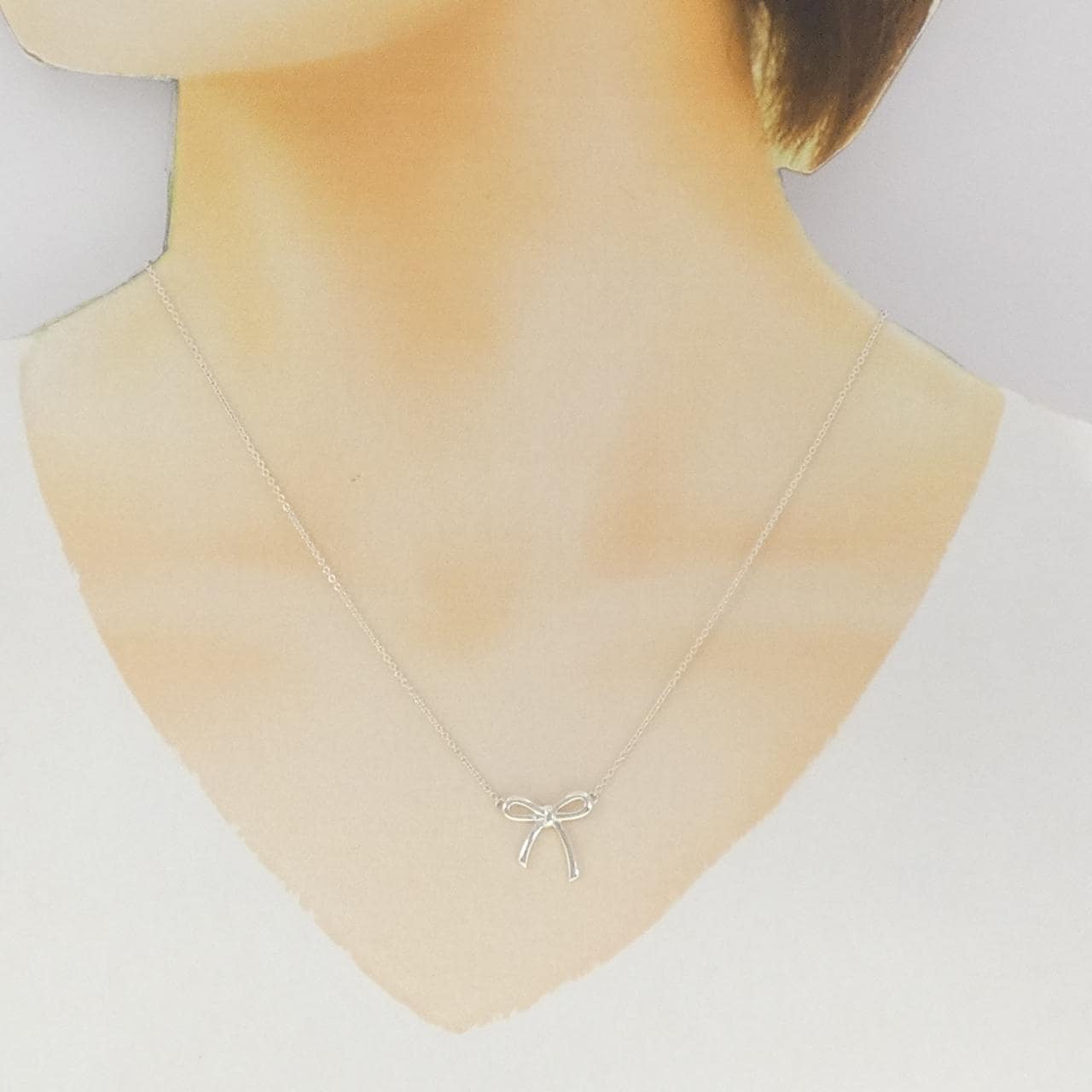 ティファニー ボウ ネックレス