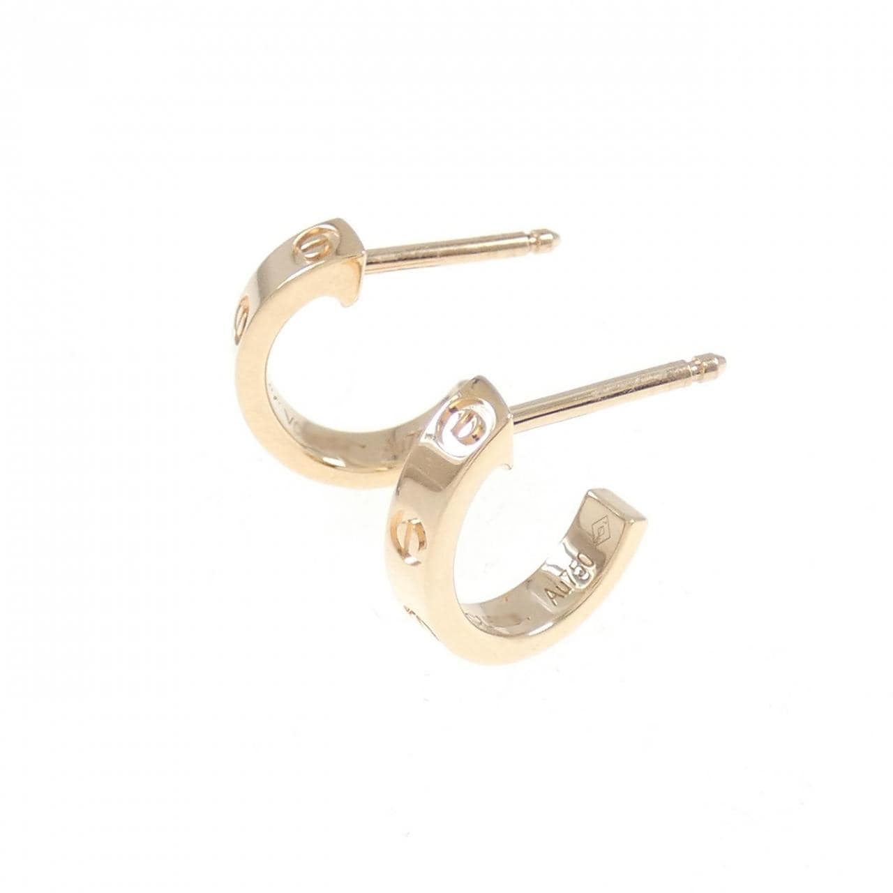 CARTIER MINI LOVE earrings