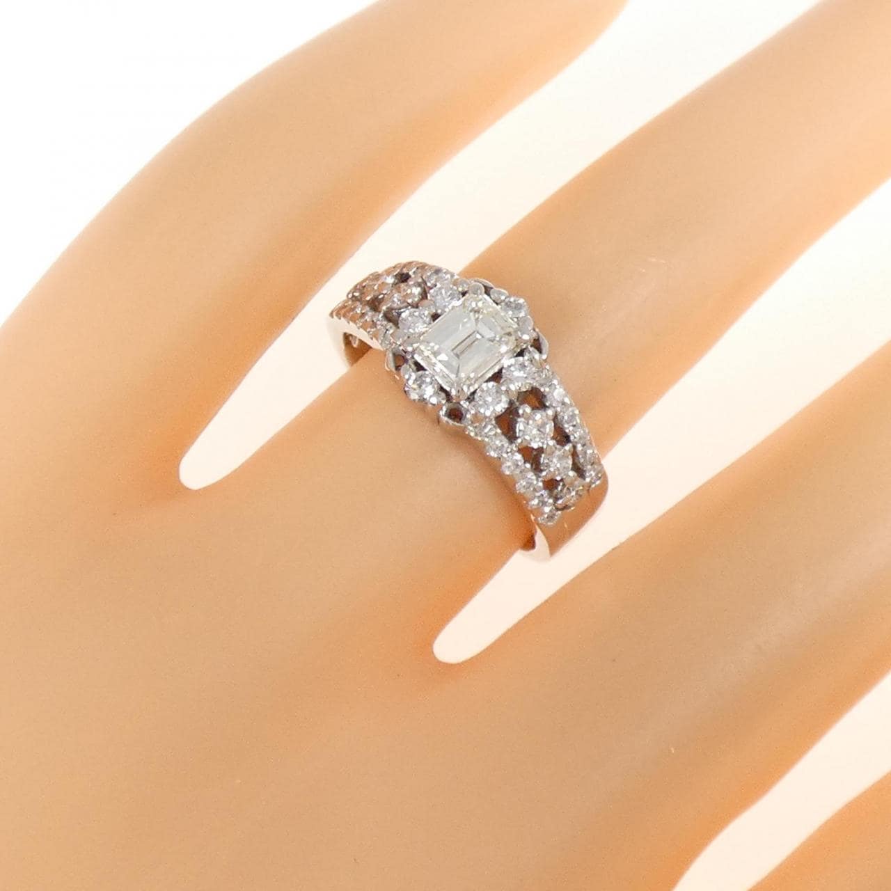 PT900 ダイヤモンド リング 0.532CT