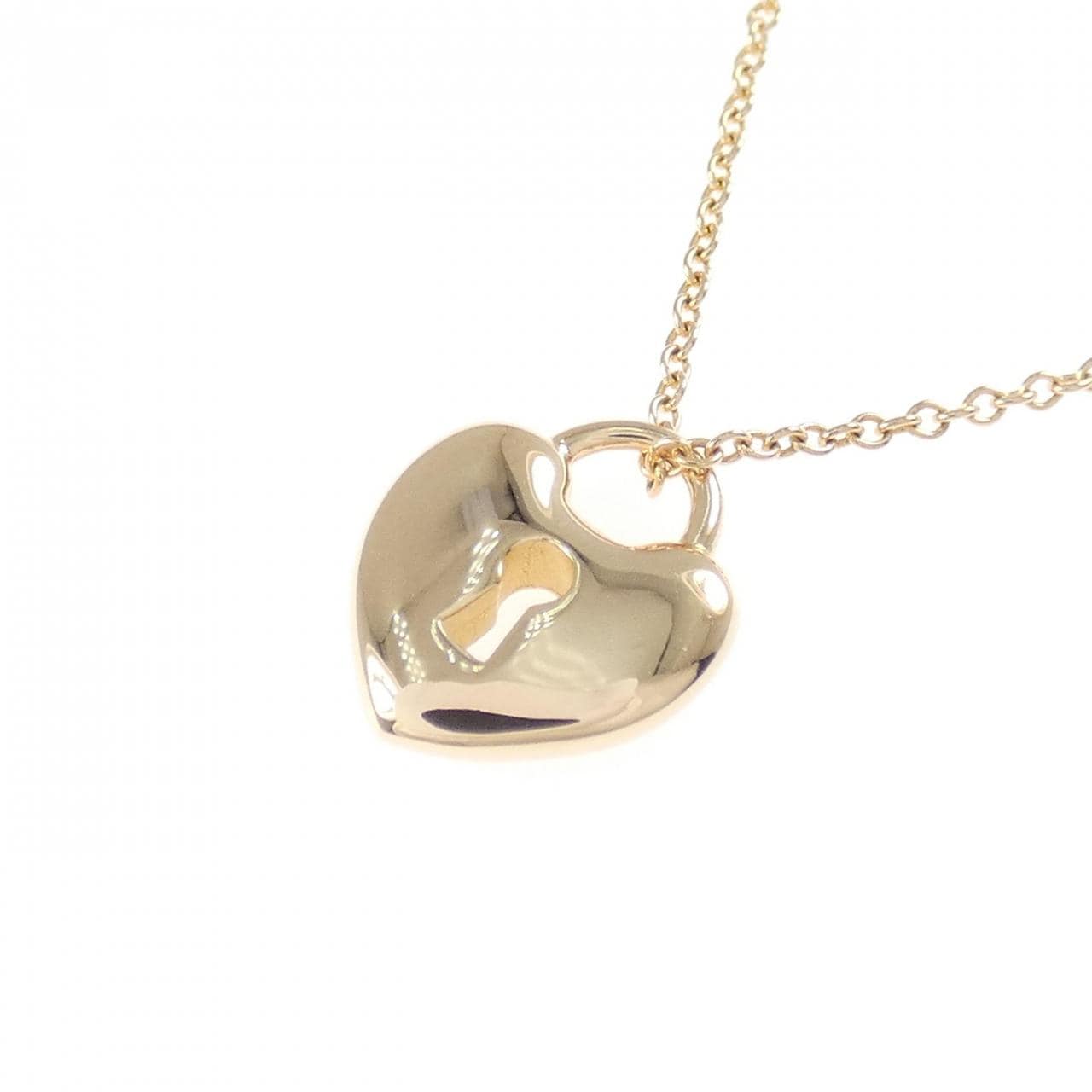 ティファニー ハートロック ミニ ネックレス