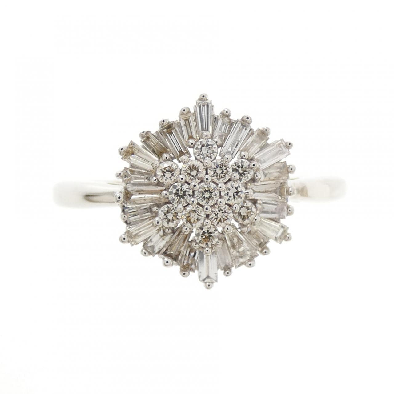 K18WG ダイヤモンド リング 0.43CT