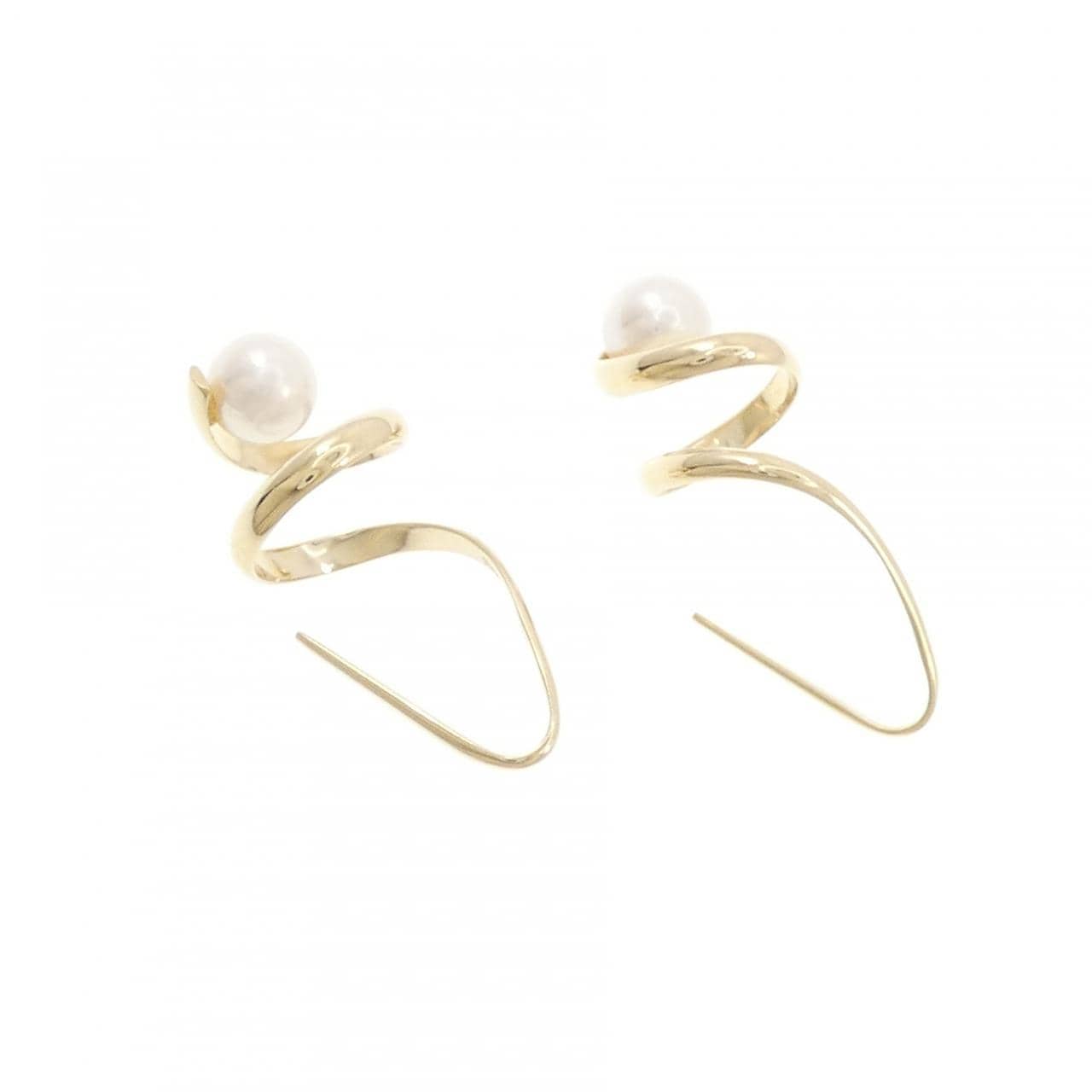 14KYG アコヤパール ピアス 6.6mm