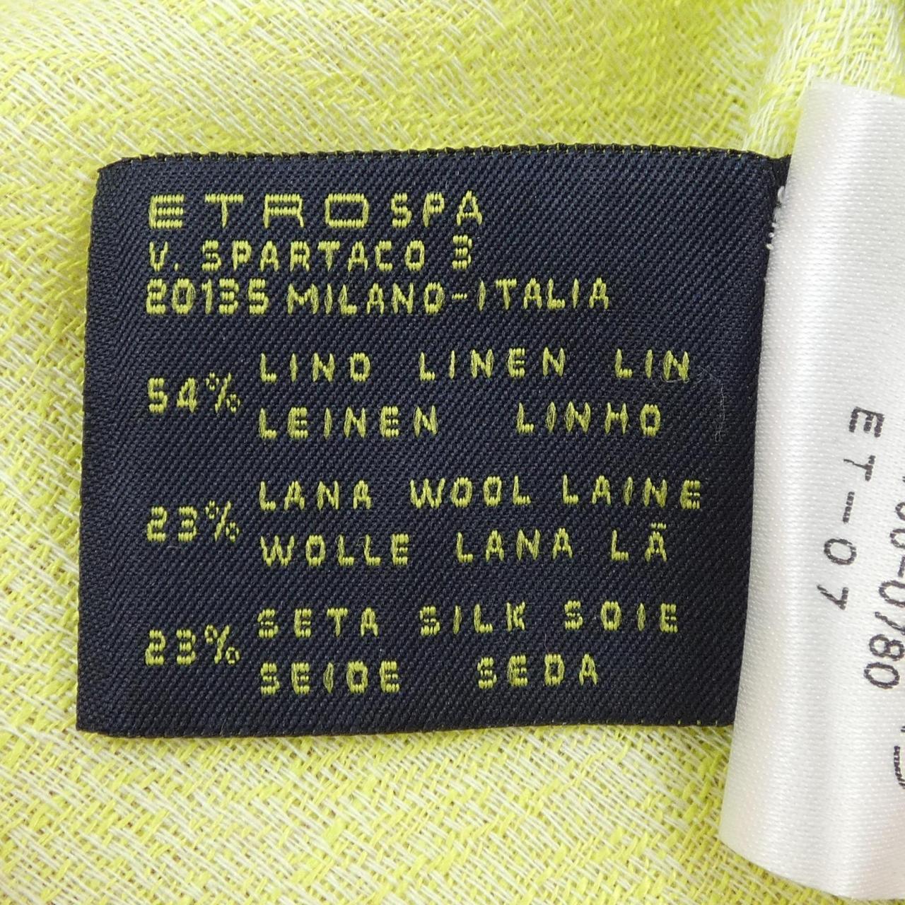 エトロ ETRO STOLE