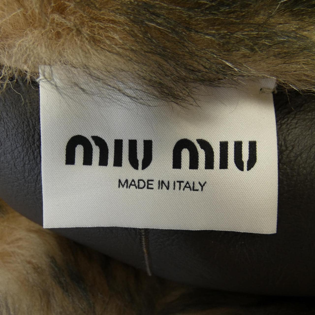 ミュウミュウ MIU MIU DOUBLE-BREASTED MPG504 SFEO 1106 ムートンジャケット