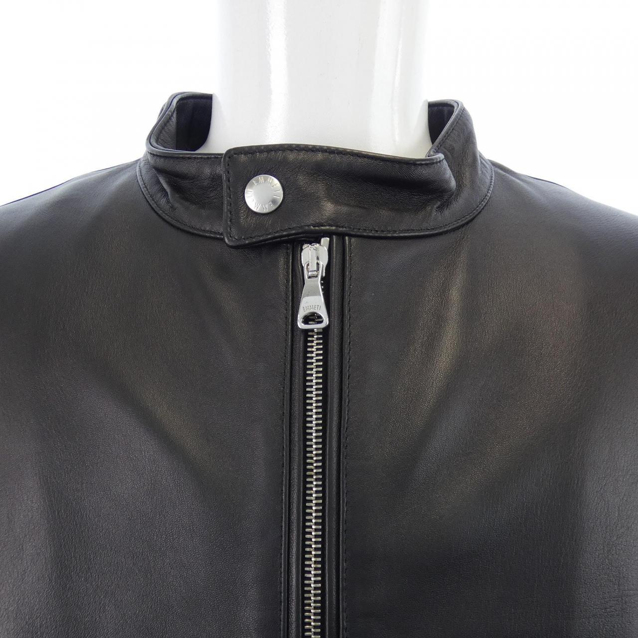 エンメティ EMMETI レザーライダースジャケット