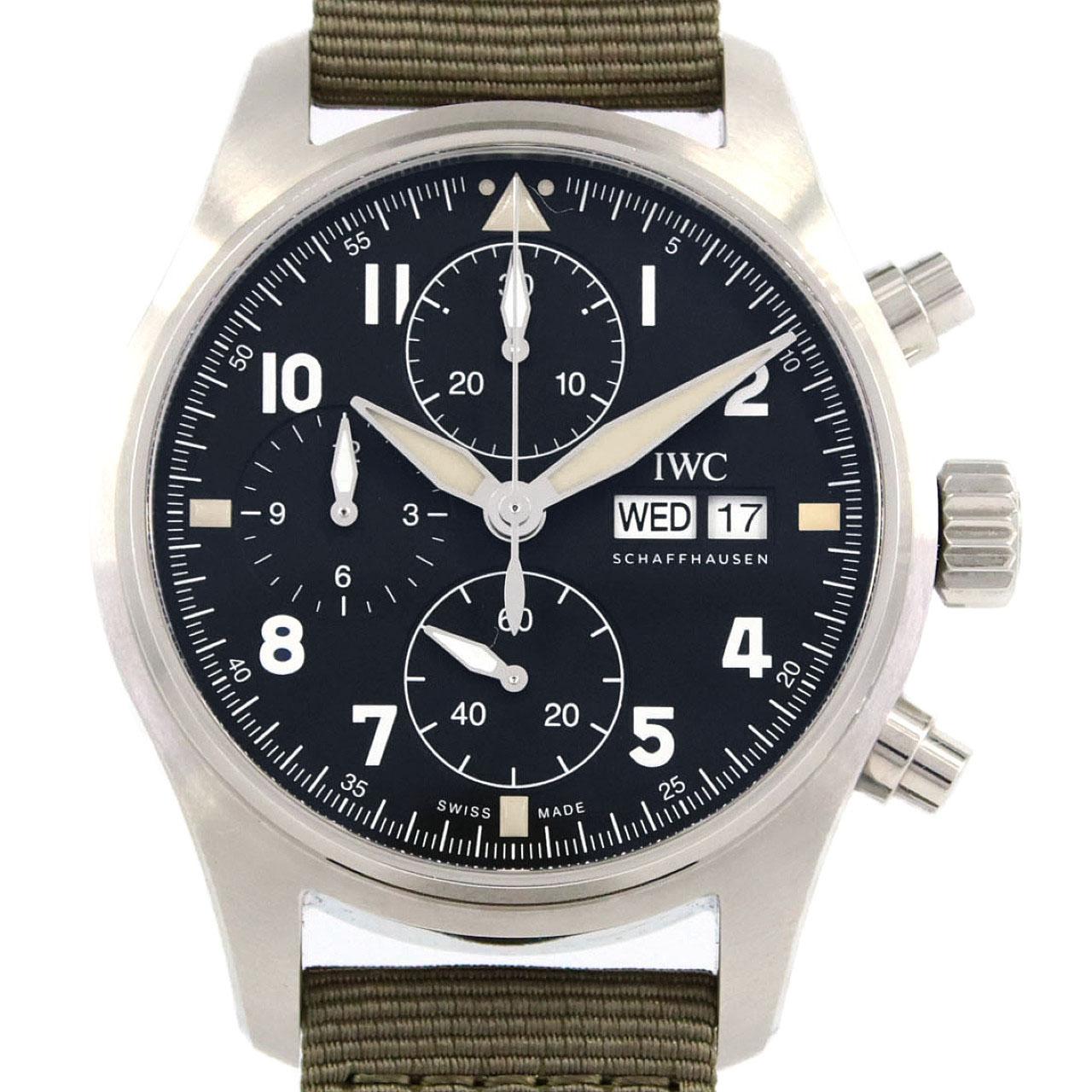 IWC パイロットウォッチクロノグラフ･スピットファイア IW387901 SS 自動巻