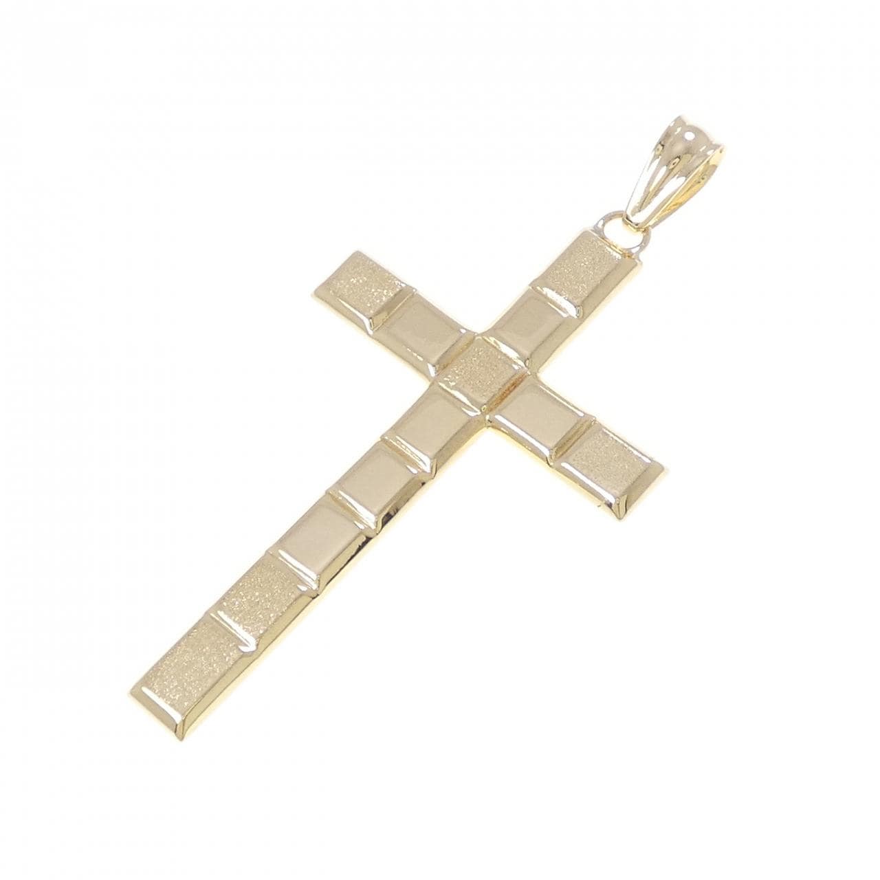 K18YG クロス ペンダント