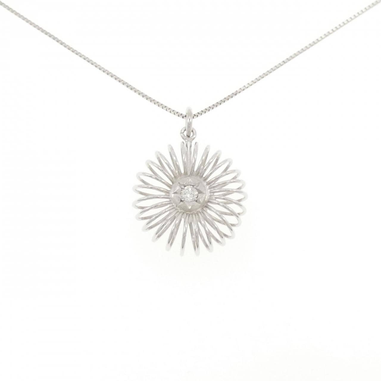 PT/PT850 ダイヤモンド ネックレス 0.13CT