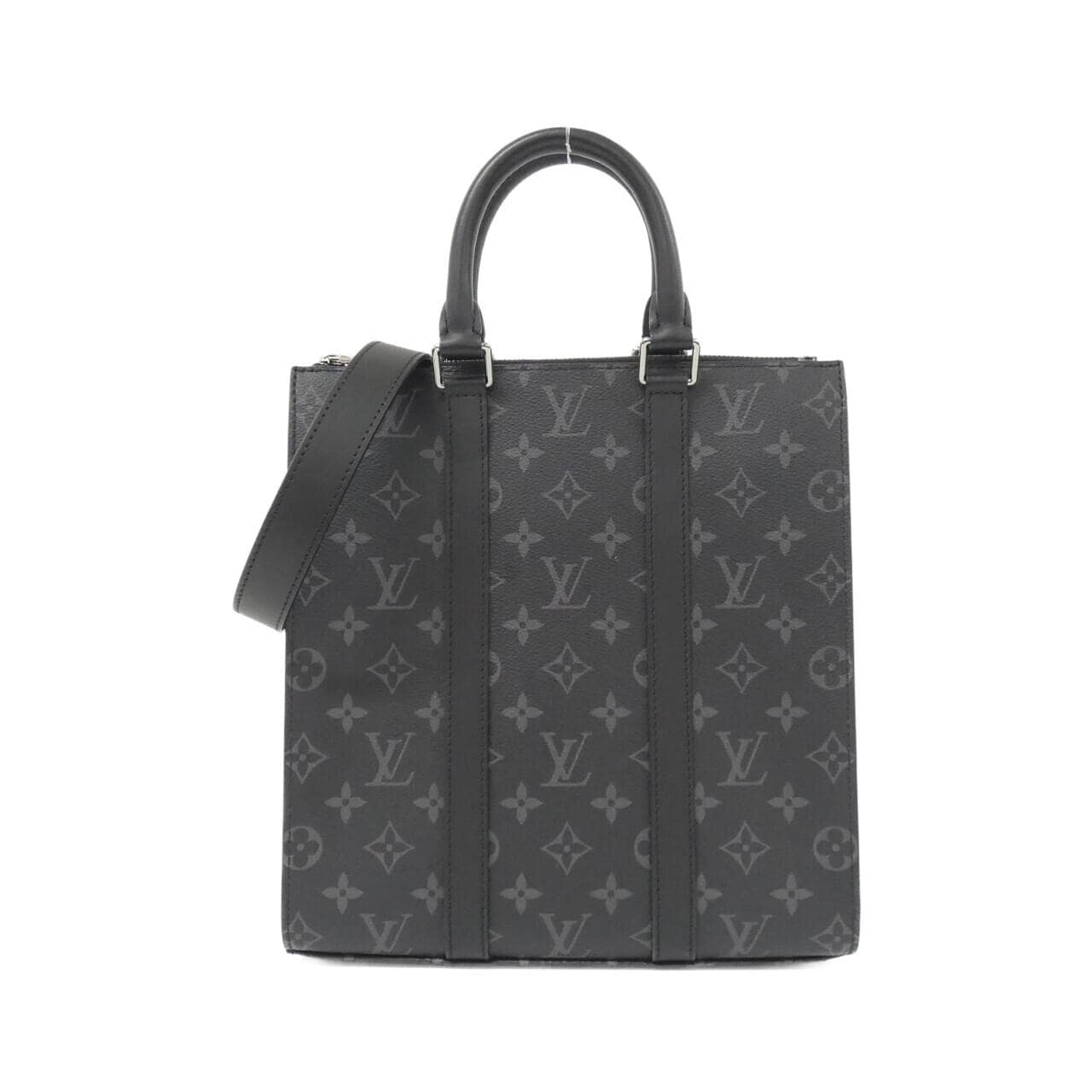 LOUIS VUITTON Monogram Eclipse Sac 塑料十字包 M46098