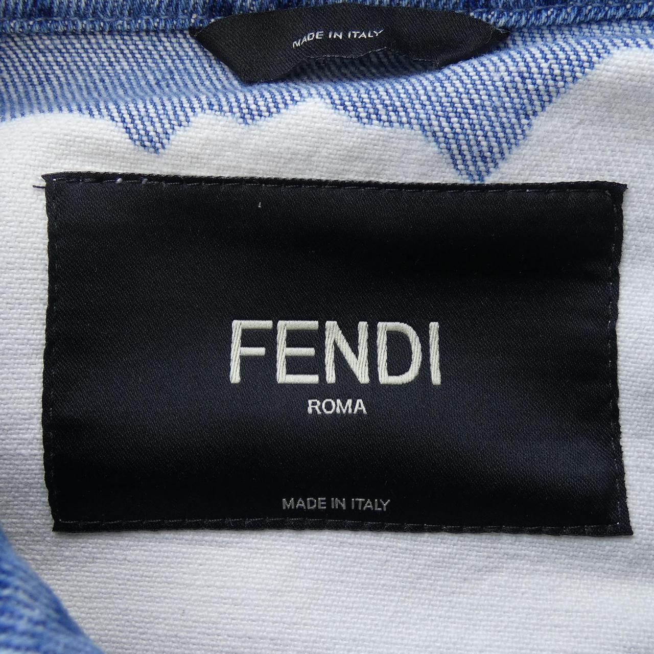 フェンディ FENDI FW1321 AN53 デニムジャケット